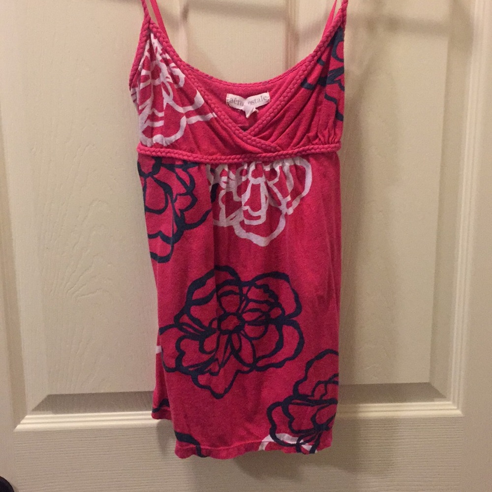 Floral tank top